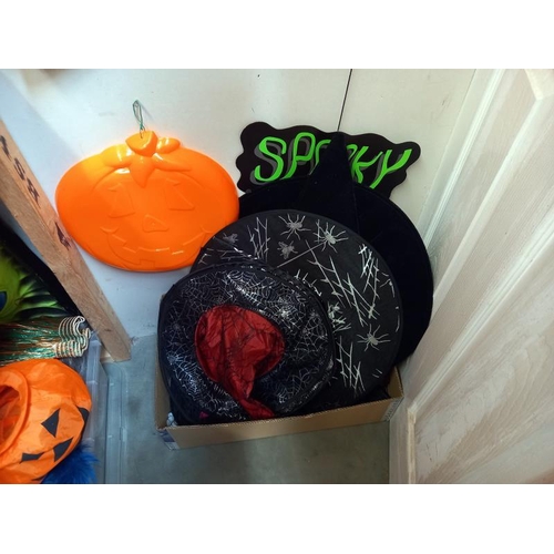 489 - A large quantity of Halloween merchandise. Collect Only.