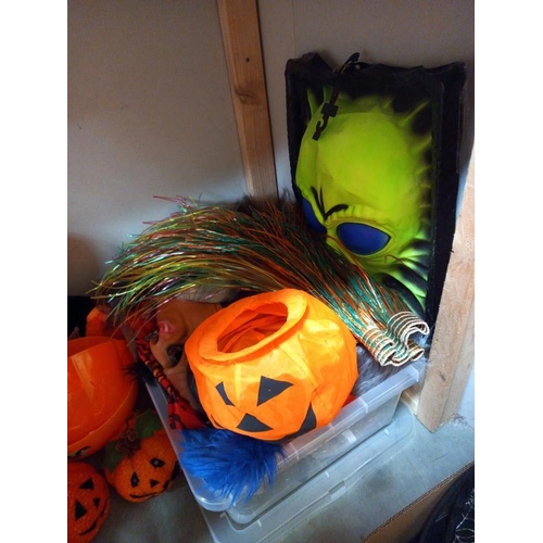 489 - A large quantity of Halloween merchandise. Collect Only.