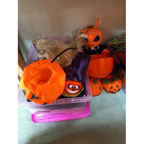 489 - A large quantity of Halloween merchandise. Collect Only.