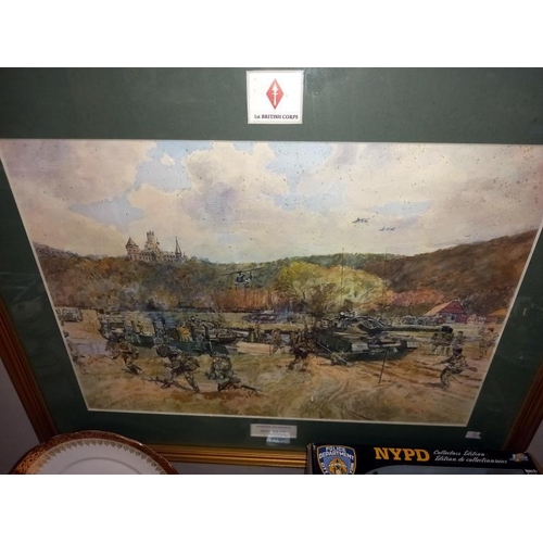 497 - A print 1st British corps, exercise spearpoint September 1980.