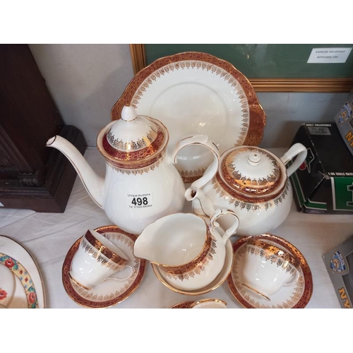 498 - A Duchess Winchester bone china tea set. Collect Only.