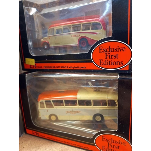 517 - A quantity of Corgi original own bus and E.F.E Diecast model coaches and buses.