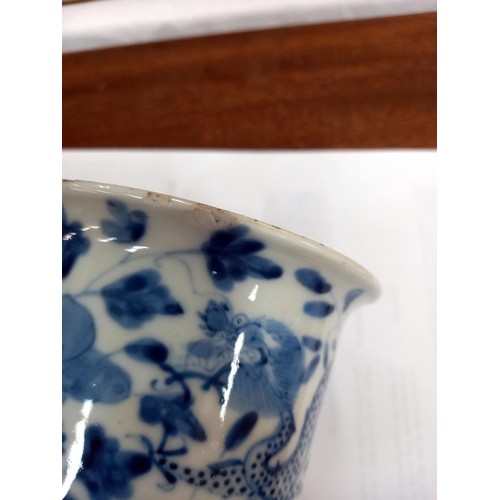 401 - A collection of blue and white china, some Chinese, some A/F.