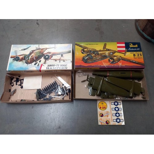 436 - A large quantity of vintage model aircraft kits in various conditions and use, completeness unknown.... 