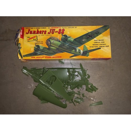 436 - A large quantity of vintage model aircraft kits in various conditions and use, completeness unknown.... 