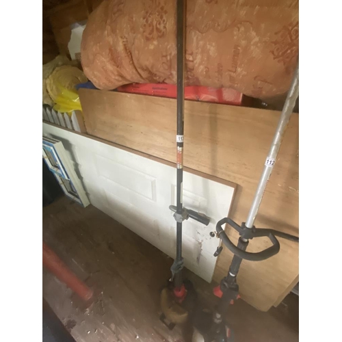 113 - A Lawnflite heavy duty petrol strimmer. Collect Only.