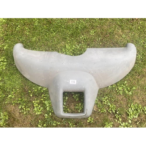 115 - A Beagle pup 100 aircraft front lower engine cowling. Collect Only.