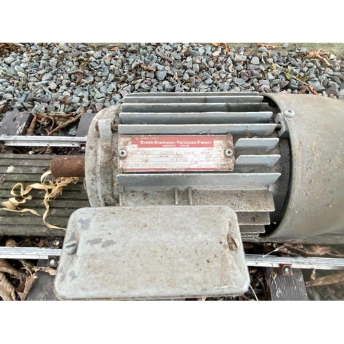 128 - A Brook and Crompton 240V phase 15KW electric motor. Never Used. Collect Only.