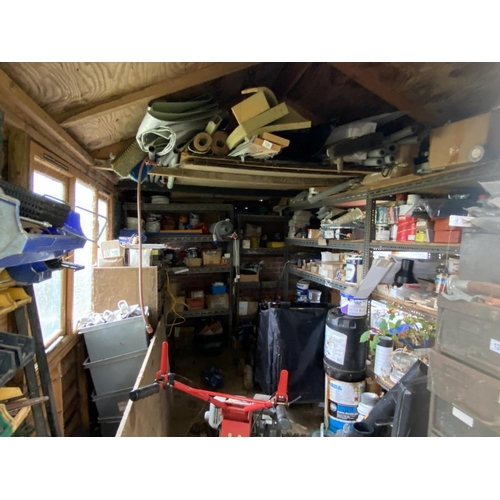 129 - The rest of the shed contents excluding lots 121-128. Collect Only.