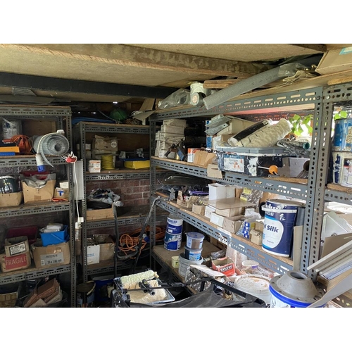 129 - The rest of the shed contents excluding lots 121-128. Collect Only.