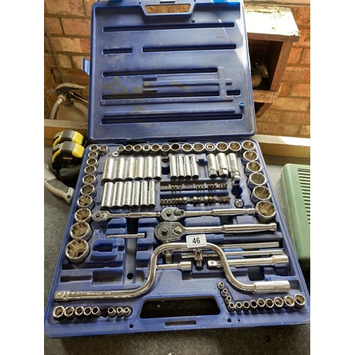 46 - A Draper socket set. Collect Only. A/F