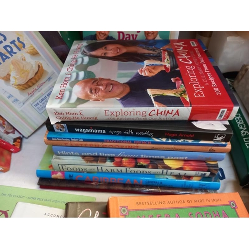 639 - A large quantity of cook books.