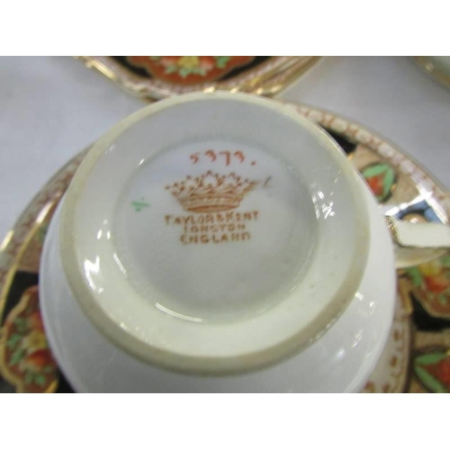 737 - A Taylor & Kent china tea set. Collect Only.