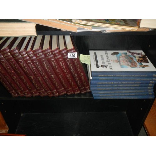 620 - A quantity of Children's Britannia and another set of reference books.