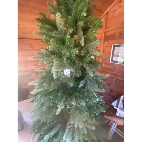 153 - A 7 ft Christmas tree. Collect Only.