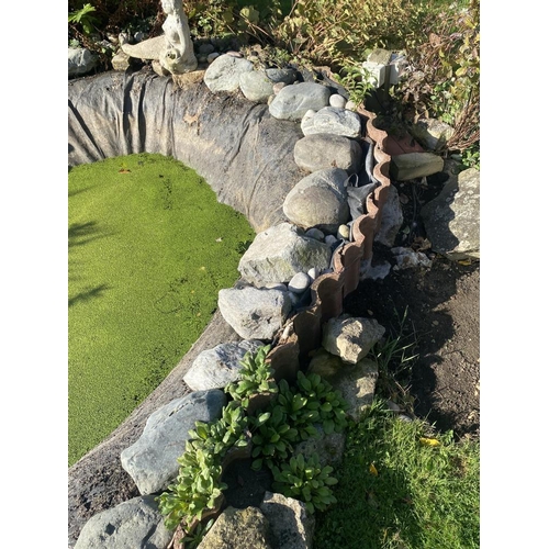 169 - Approx 30 large Welsh stones. (surrounding first pond). Collect Only.