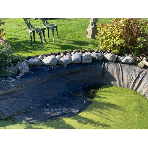 169 - Approx 30 large Welsh stones. (surrounding first pond). Collect Only.