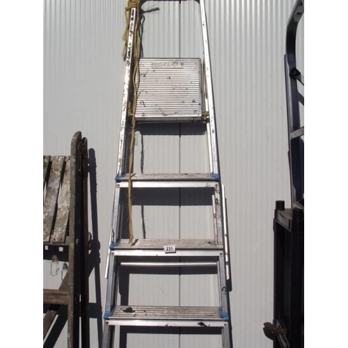 231 - Three sets of step ladders. COLLECT ONLY.