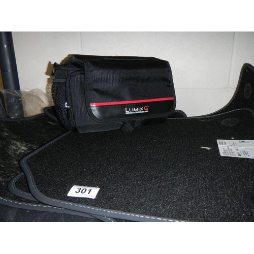 301 - A quantity of Audi AB3 car mats, Pruis mats and bag. COLLECT ONLY.