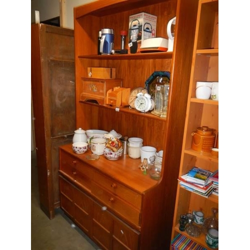 362 - A teak four drawer dresser. COLLECT ONLY.