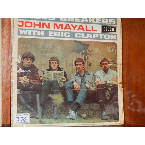 376 - John Mayall Blues Crusade with Eric Clapton. Mono Decca red unboxed.