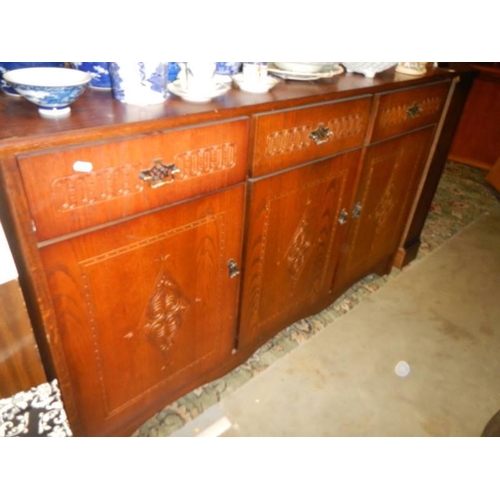 384 - An oak dresser. COLLECT ONLY.