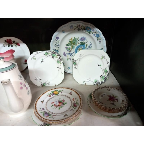 420 - A quantity of part tea sets including teapots