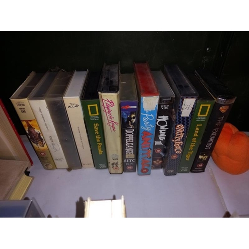 437 - A mixed lot of VHS tapes