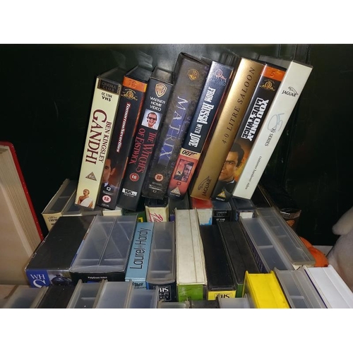 437 - A mixed lot of VHS tapes