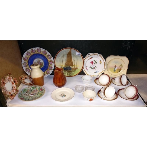 448 - A mixed lot of china including Goss