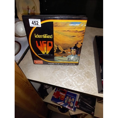 452 - A boxed UFO TV series, Super 8 film