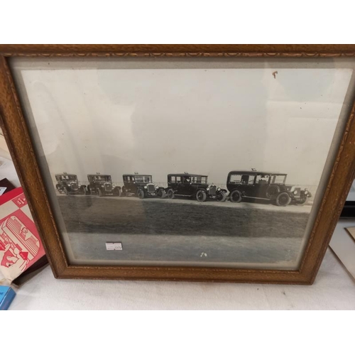 604 - Quantity of original photos of Armstrong Siddeley and Austin funeral cars, including Rolls Royce fro... 