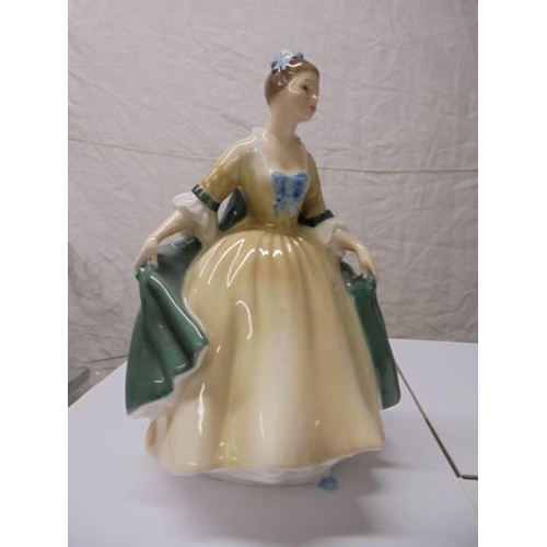 1221 - Three Royal Doulton figurines - Sweet sixteen HN3468, Fair Lady HN2193 and Elegance HN2264.