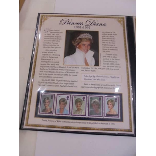 1167 - A Danbury Mint Princess Diana 20th anniversary Memorial commemorative coin.