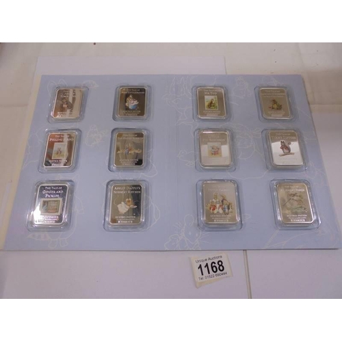 1168 - A Beatrix Potter World of Peter Rabbit ingot collection.