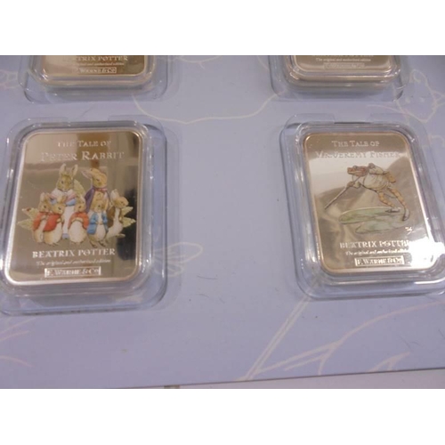 1168 - A Beatrix Potter World of Peter Rabbit ingot collection.