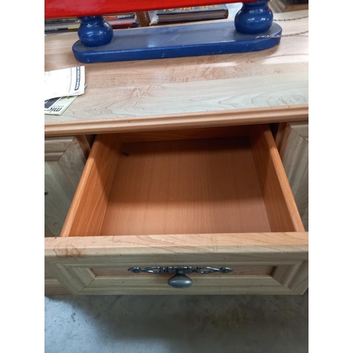 775 - A 3 door 1 drawer sideboard