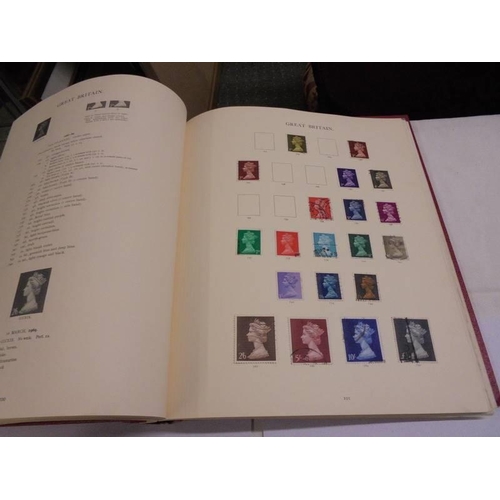 1178 - Three good stamp albums.