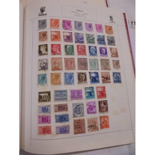 1178 - Three good stamp albums.