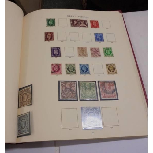 1178 - Three good stamp albums.