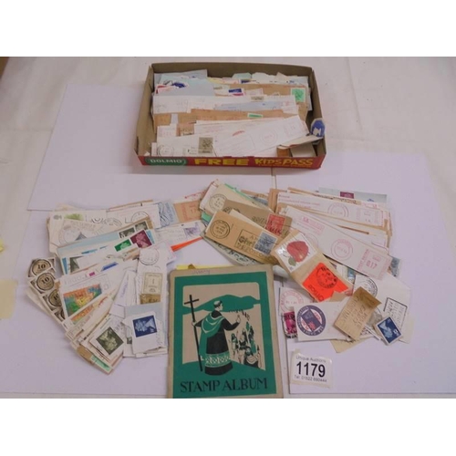 1179 - A mixed lot of loose stamps etc.,