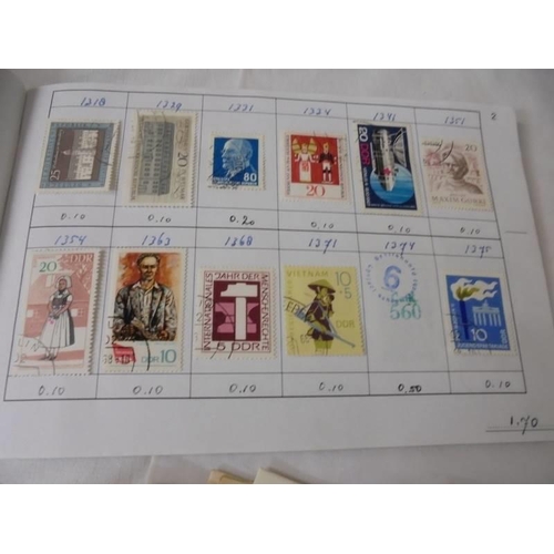 1182 - An album of first day covers, stamp album etc.,