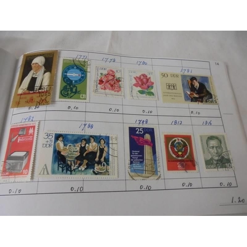 1182 - An album of first day covers, stamp album etc.,