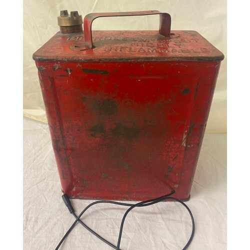 527 - An upcycled vintage Petrol Can Speaker (Donated by Upcycled Innovations)