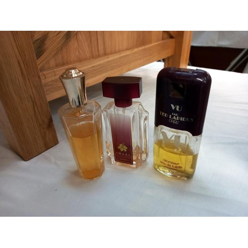 788 - A quantity of vintage perfume including Chanel no 19, Opium etc, some are partly used