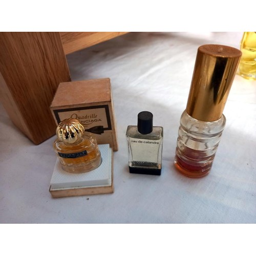 788 - A quantity of vintage perfume including Chanel no 19, Opium etc, some are partly used