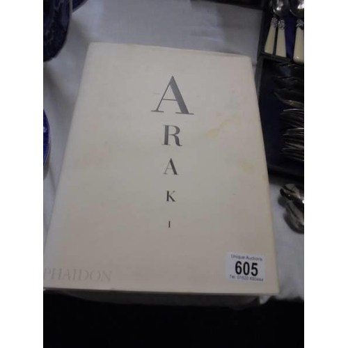 605 - A Japanese book of photographs including erotic by Akari.