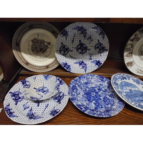 540 - A mixed lot of collector's plates.