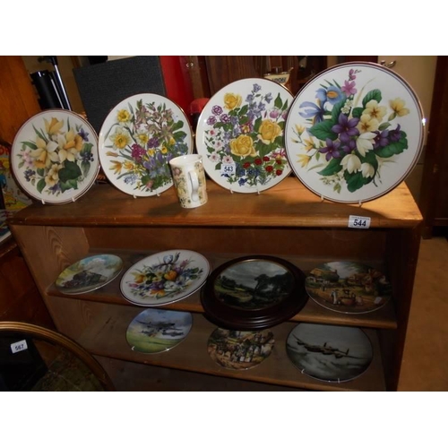 543 - A mixed lot of collector's plates.