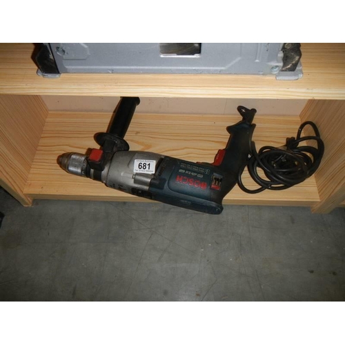 681 - A Bosch drill, COLLECT ONLY.